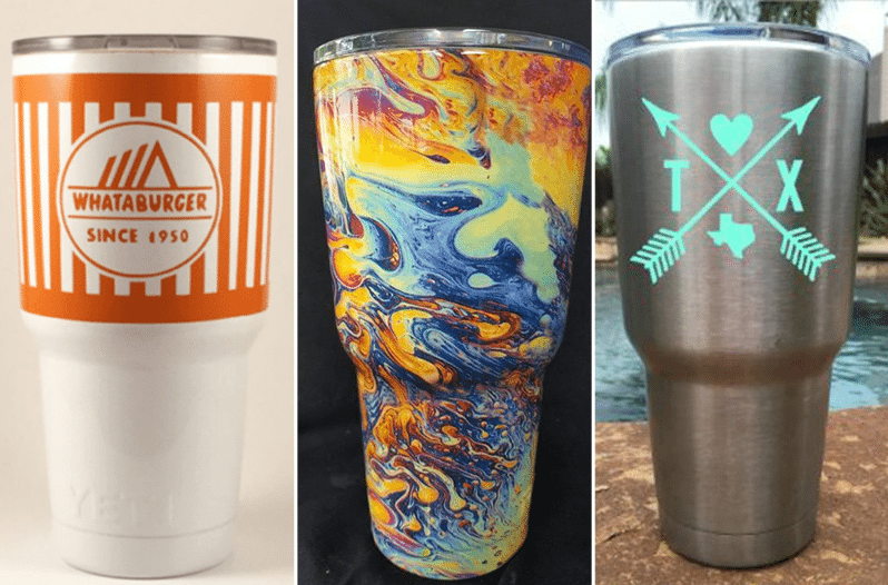 Laser Engraved Authentic YETI Rambler - TENNESSEE WHISKEY