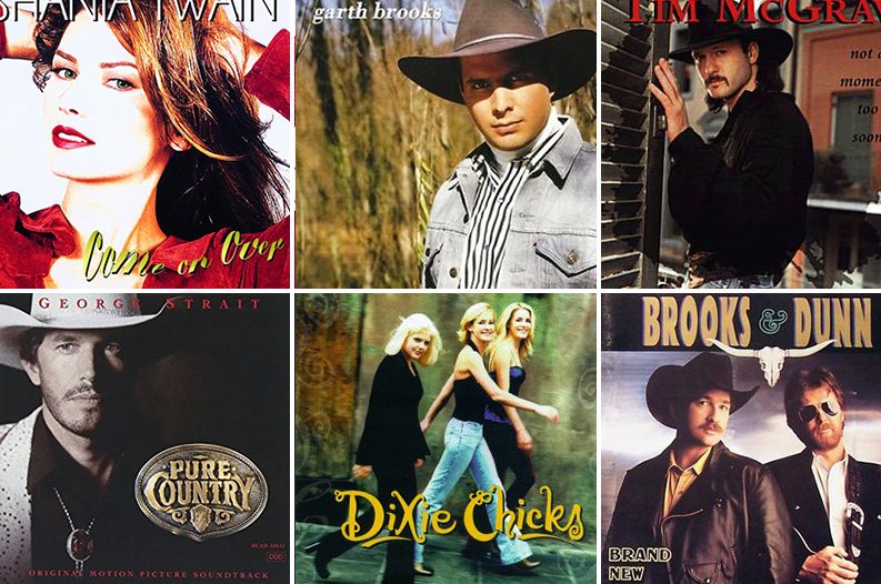 The 50 BestSelling Country Music Albums of All Time