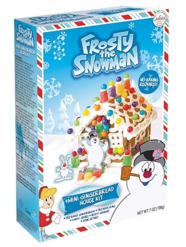 Cookies United Frosty the Snowman Mini Gingerbread House Kit 198g