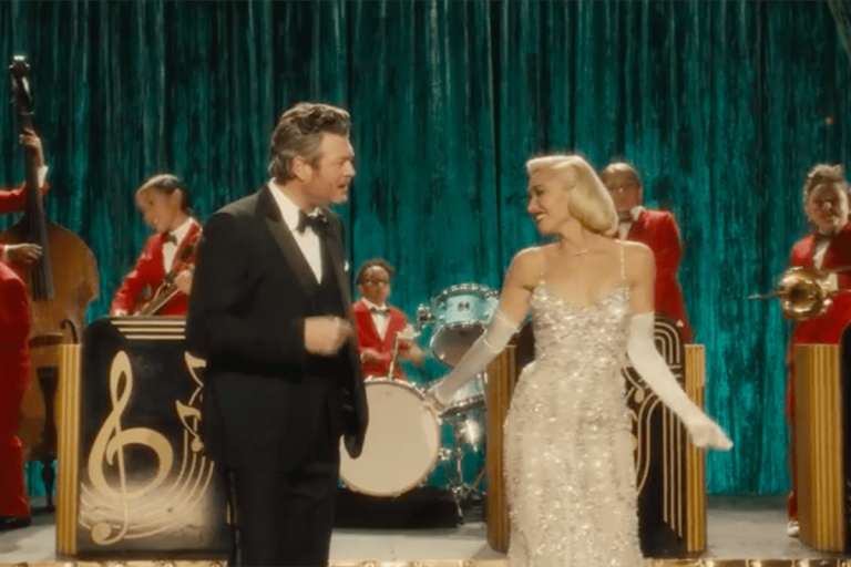 See Blake Shelton, Gwen Stefani's 'You Make it Feel Like Christmas' Video