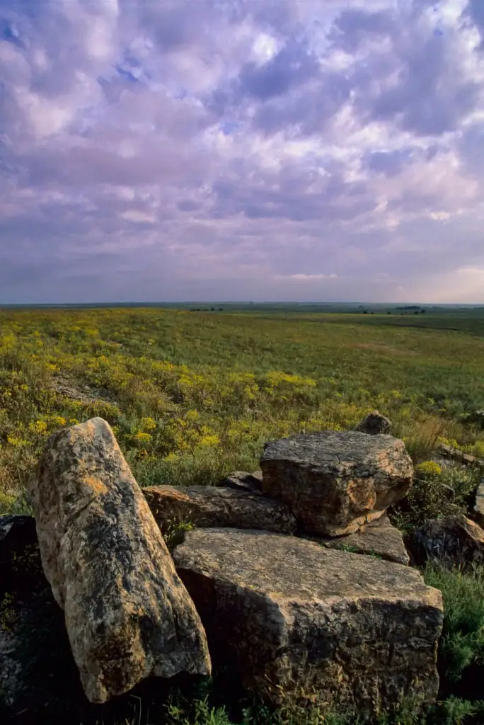 Oklahoma, Near Pawhuska, Nature Conservancy's Tallgrass