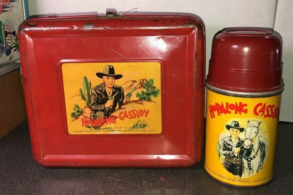 Vintage Metal Lunch Box American Thermos and 50 similar items