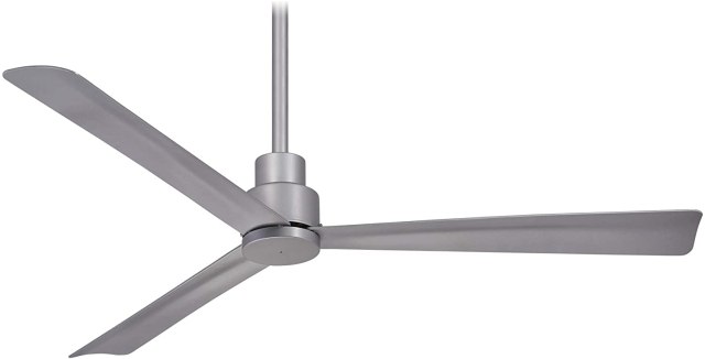 52 Minka Aire Simple Silver Outdoor Ceiling Fan with Remote Control