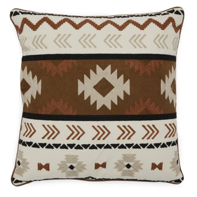 Belham Living Lodge Embroidery Throw Pillow