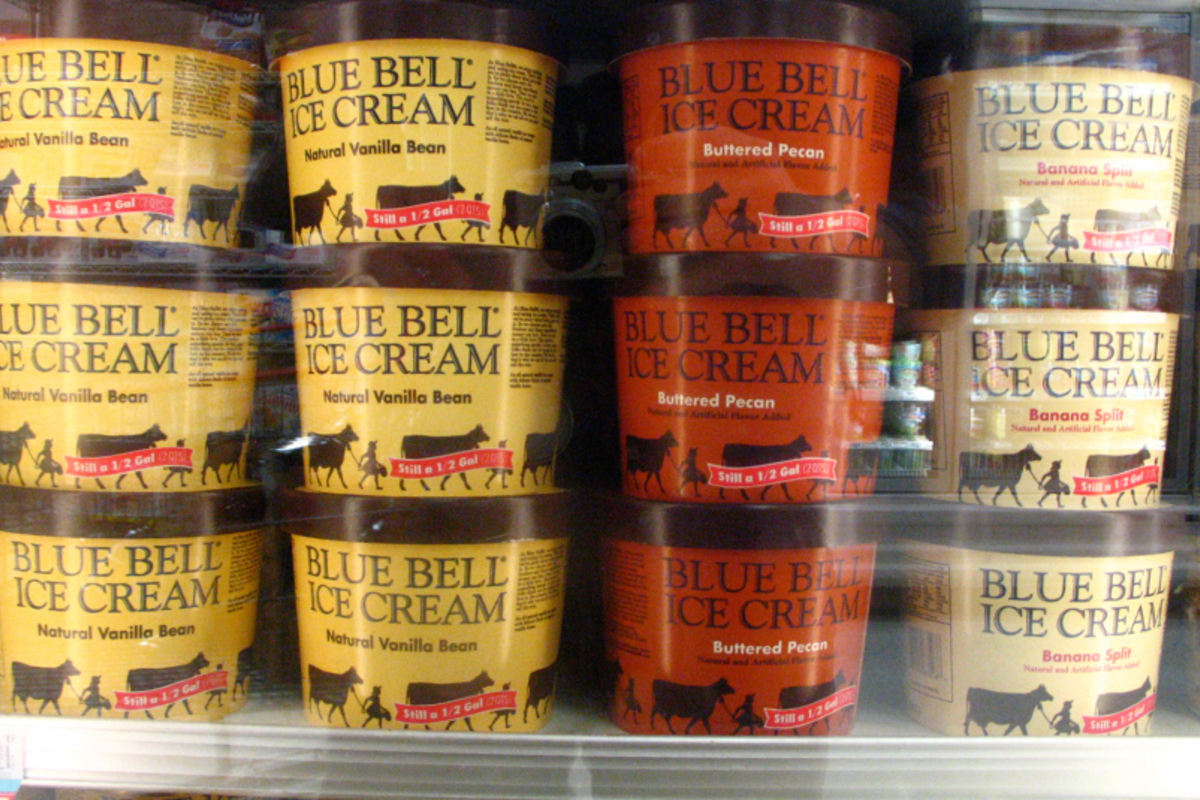 Blue Bell Red, White & Blue Bell Ice Cream | theimpulsivebuy | Flickr