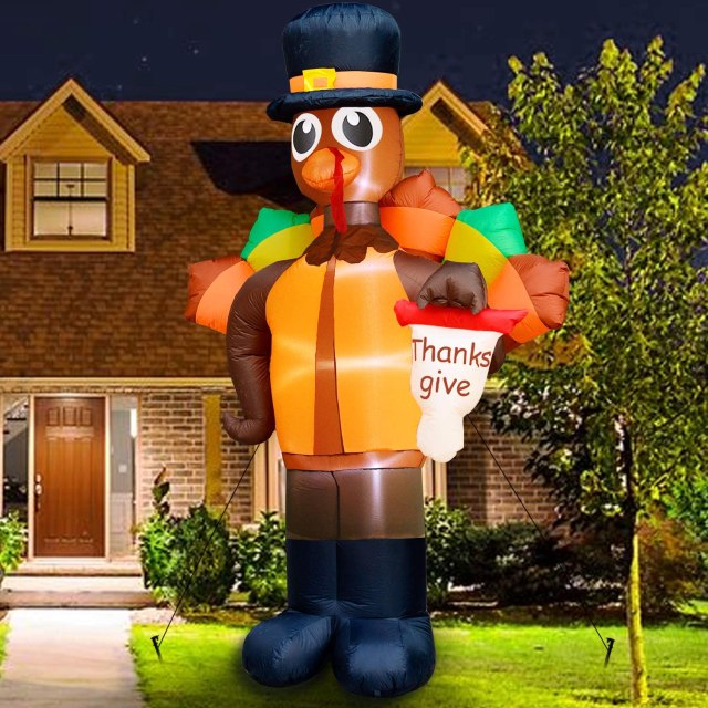 10Ft High Thanksgiving Inflatable 