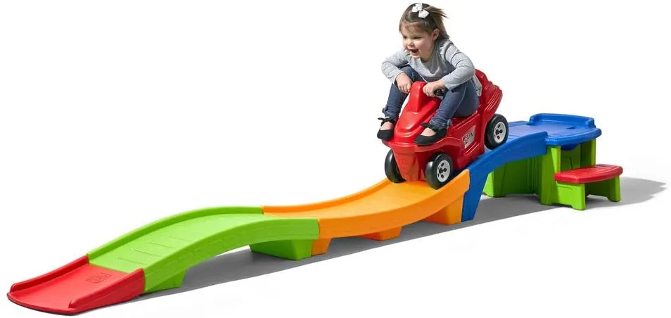 Plastic roller cheap coaster for toddlers