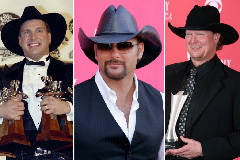 Garth Brooks, Tim McGraw and Tracy Lawrence Were Bridesmaids Together