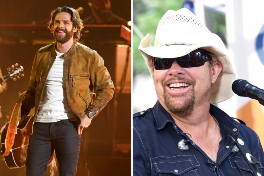 Toby Keith Scolded Thomas Rhett in a 