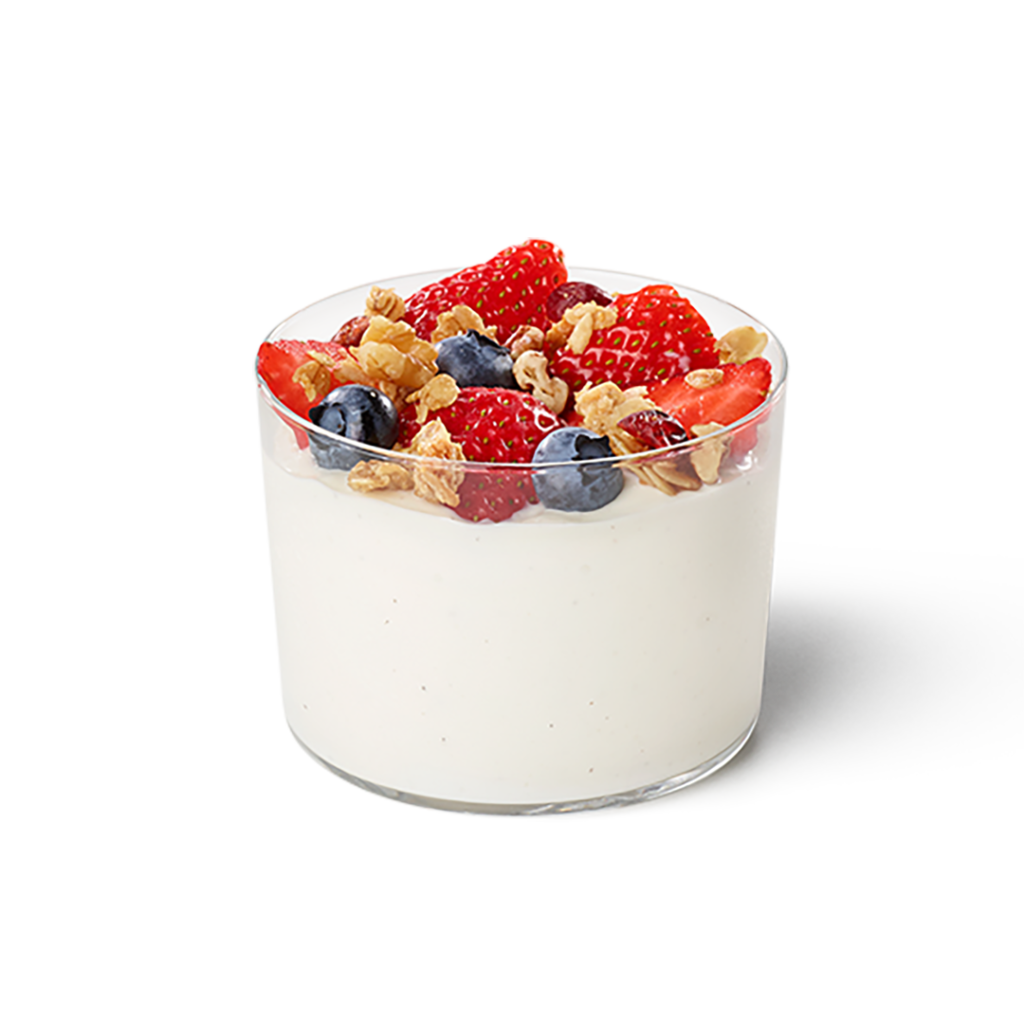 Greek yogurt parfait