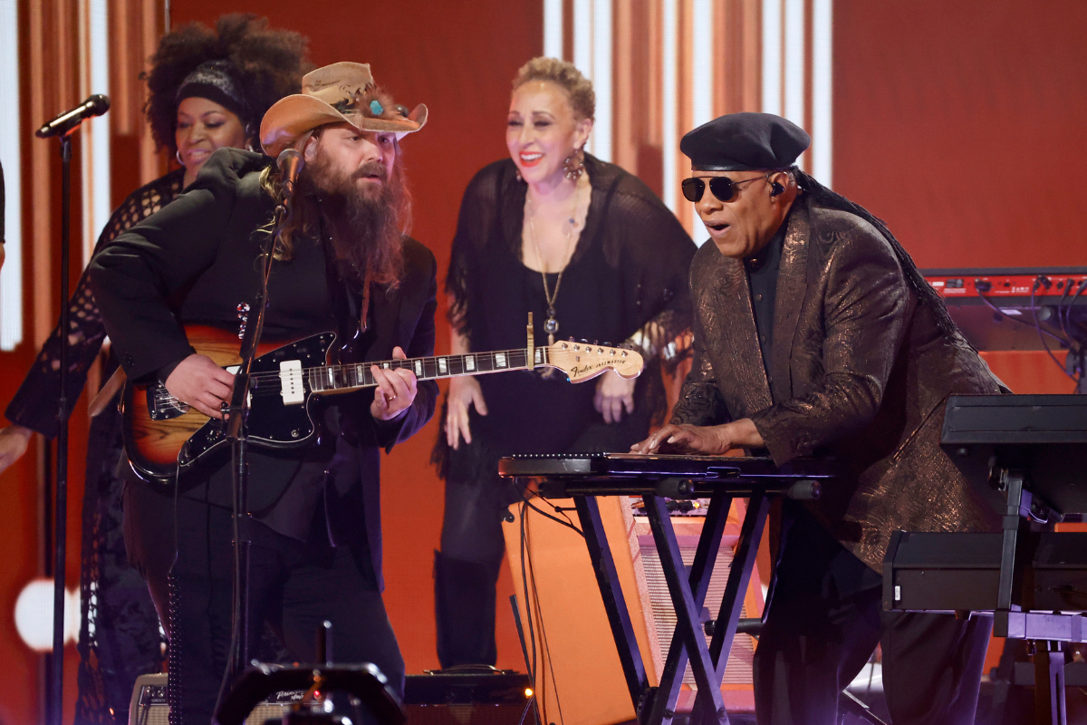 Chris Stapleton, Stevie Wonder Wow Grammys Audience