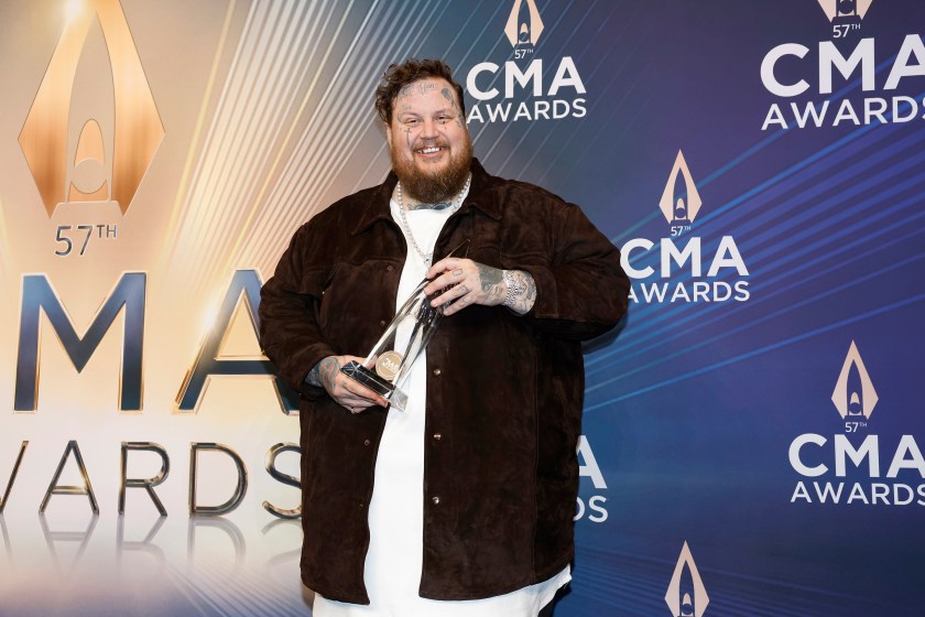 Jelly Roll Drops and Breaks His First-Ever CMA Award Trophy