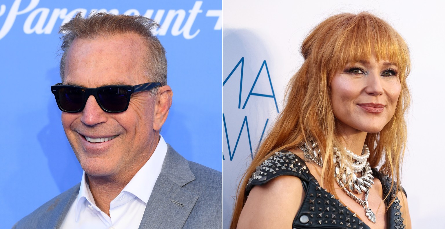 Kevin Costner Reportedly Spotted with Jewel on Private Island