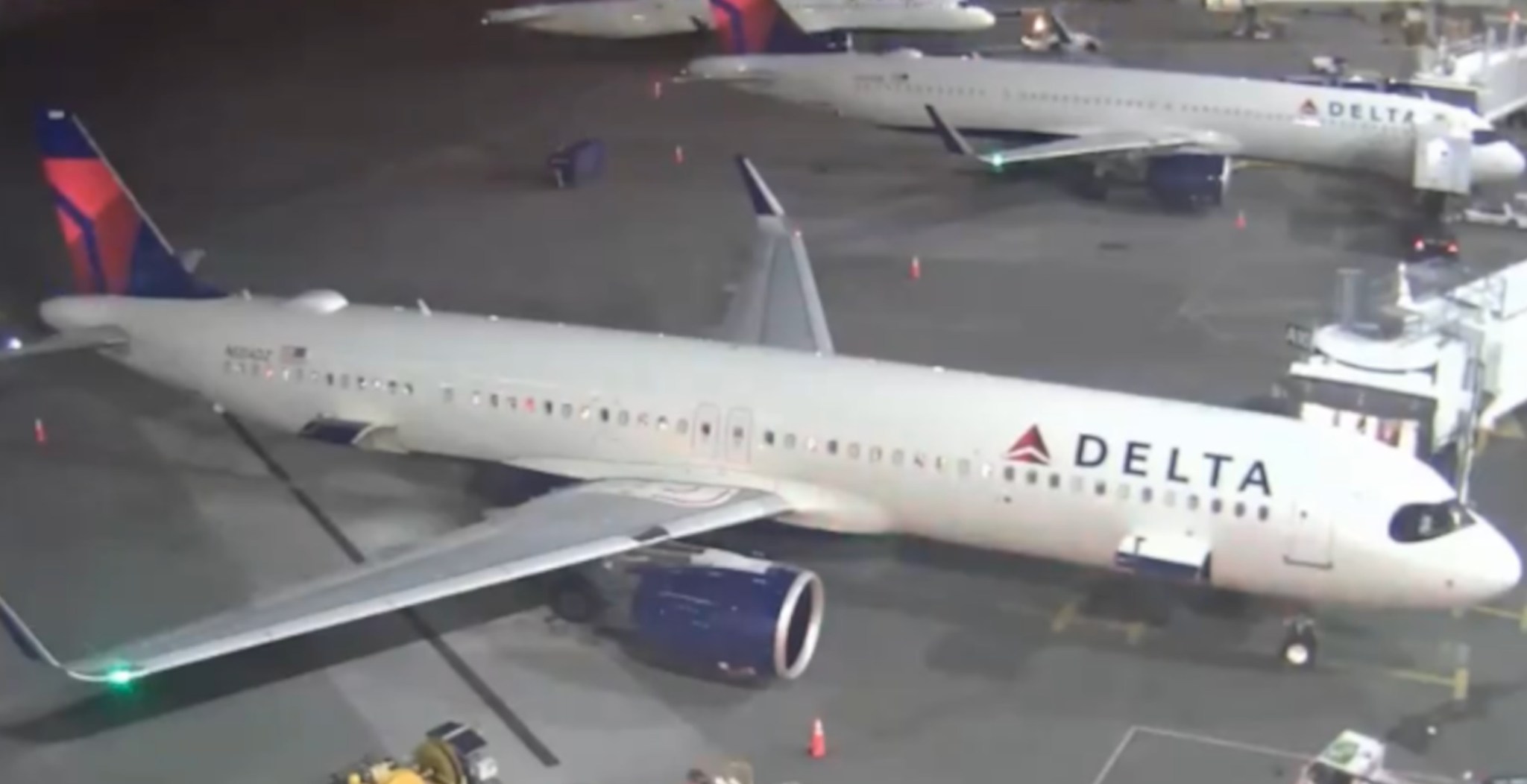 Delta Plane Lands, Quickly Bursts Into Flames In Shocking Video