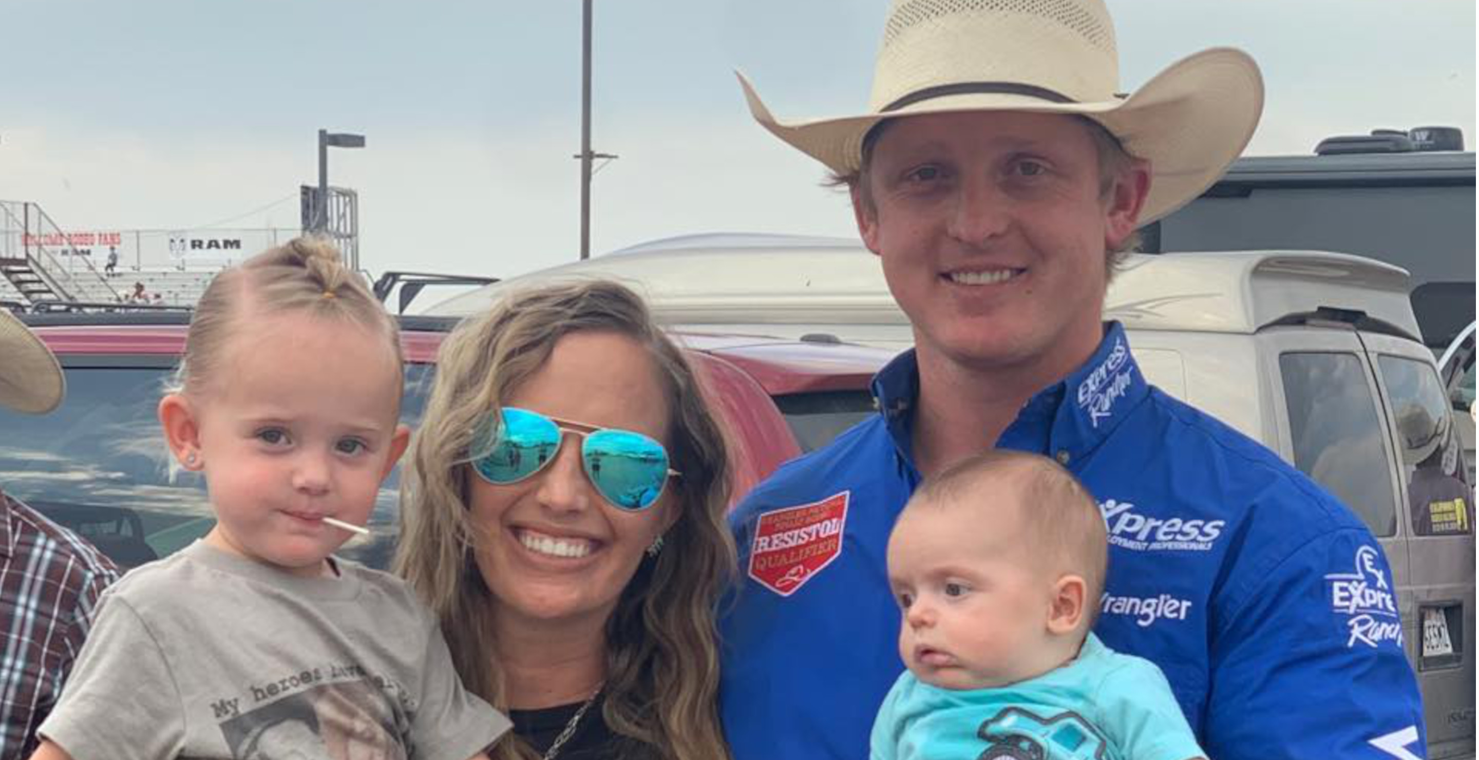 Rodeo Icon Spencer Wright’s 3-Year-Old Son Brain Dead After Driving Toy Tractor Into River