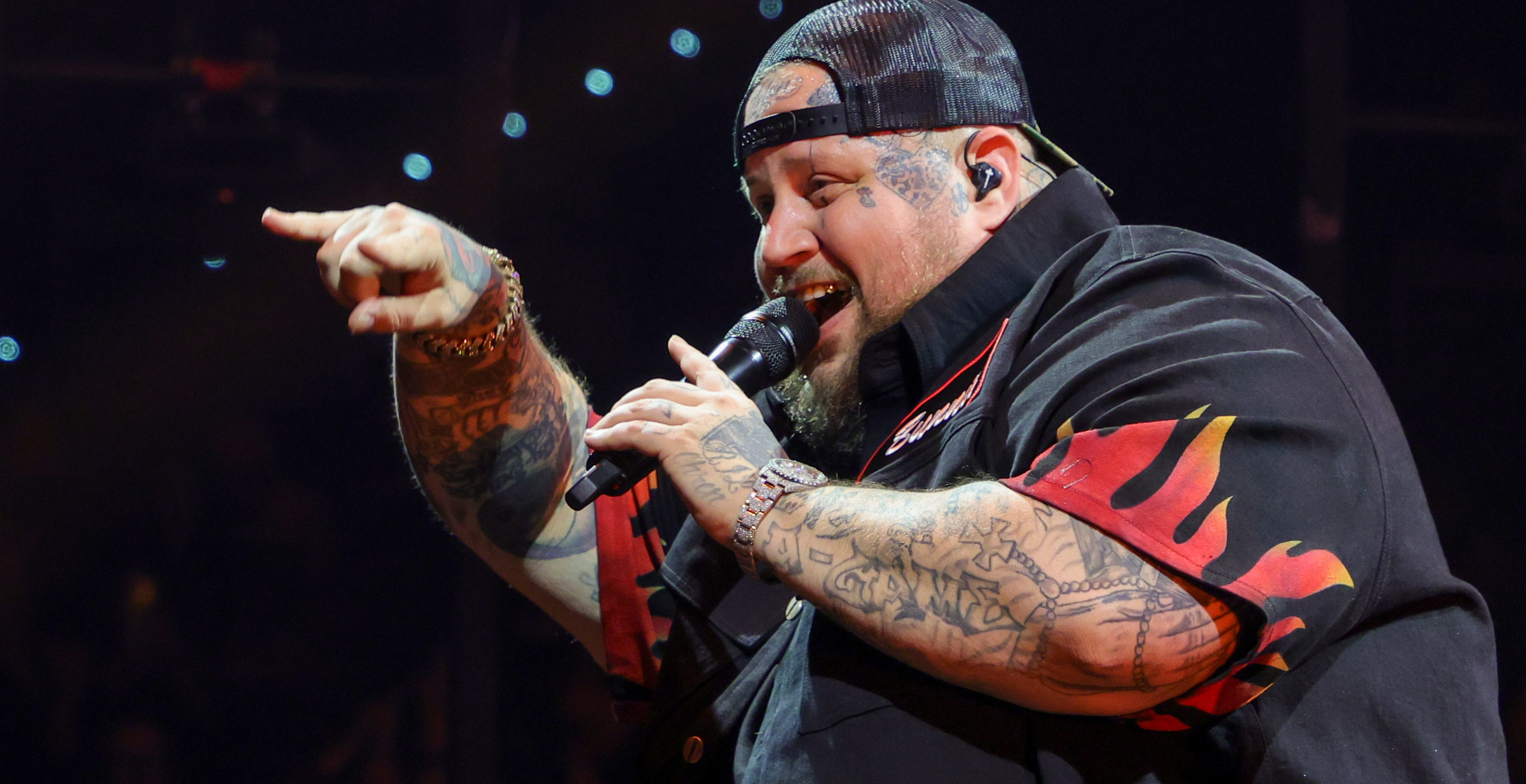 Jelly Roll's Past Run-Ins With The Law Is Preventing Him From Going On An International Tour