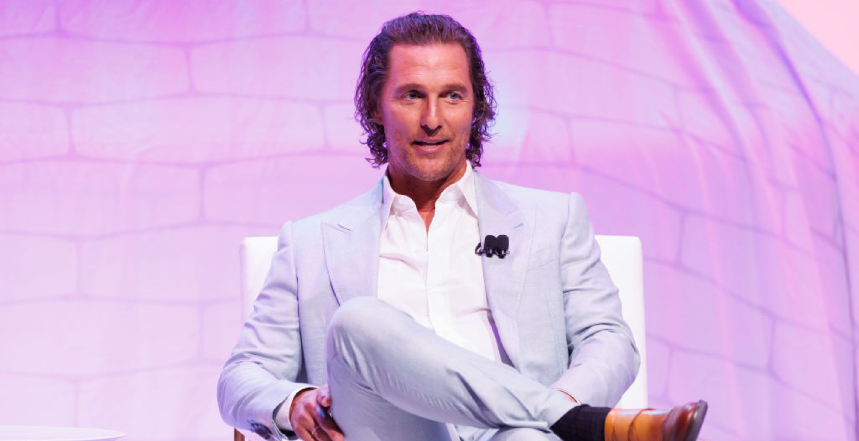 Matthew McConaughey Embraces His Inner Cowboy in Anniversary Pic