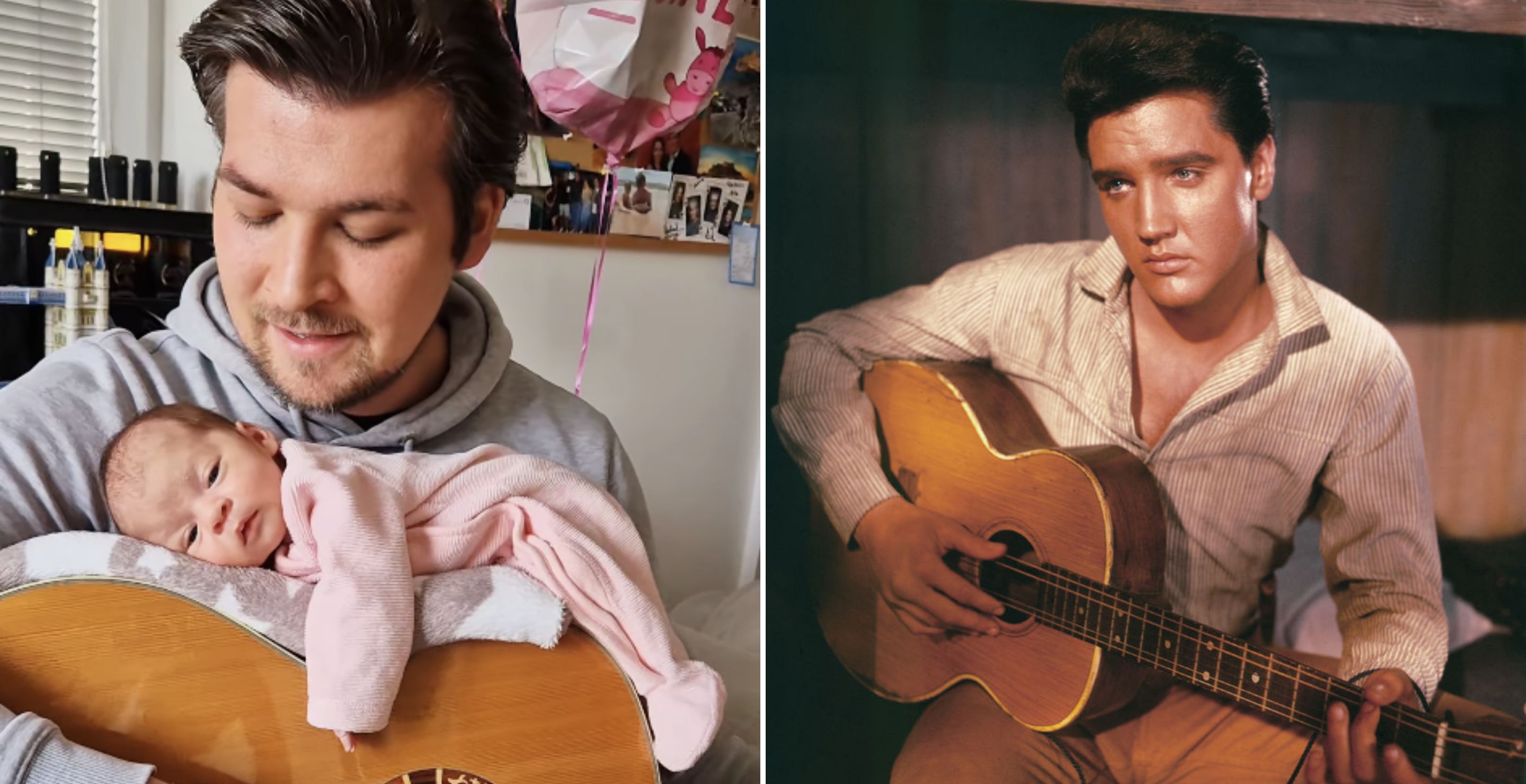 This Father Singing Elvis Presley To His Newborn May Be The Cutest Thing Ever