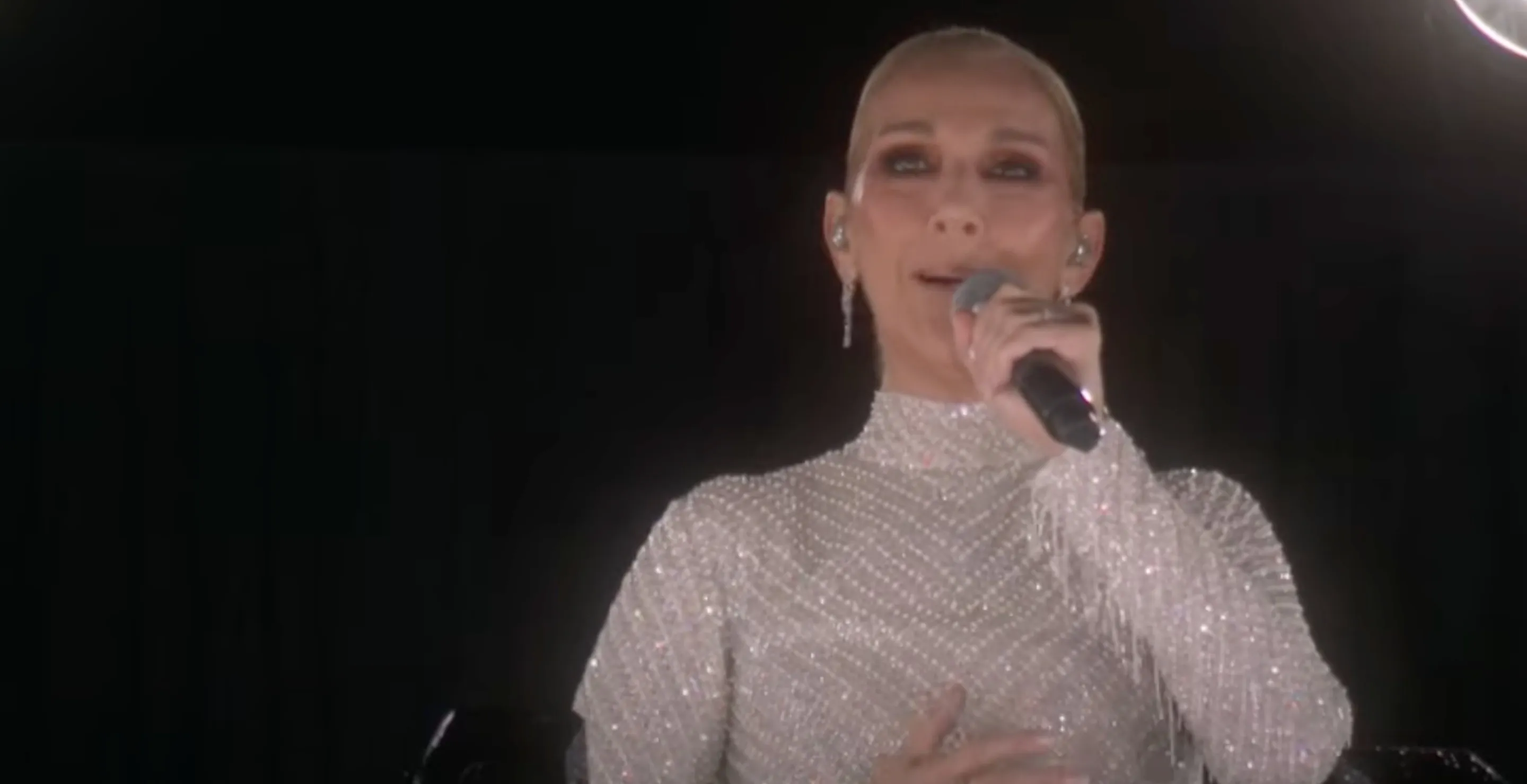 Celine Dion Moves Kelly Clarkson To Tears With Rare Performance At Paris Olympics Opening Ceremony