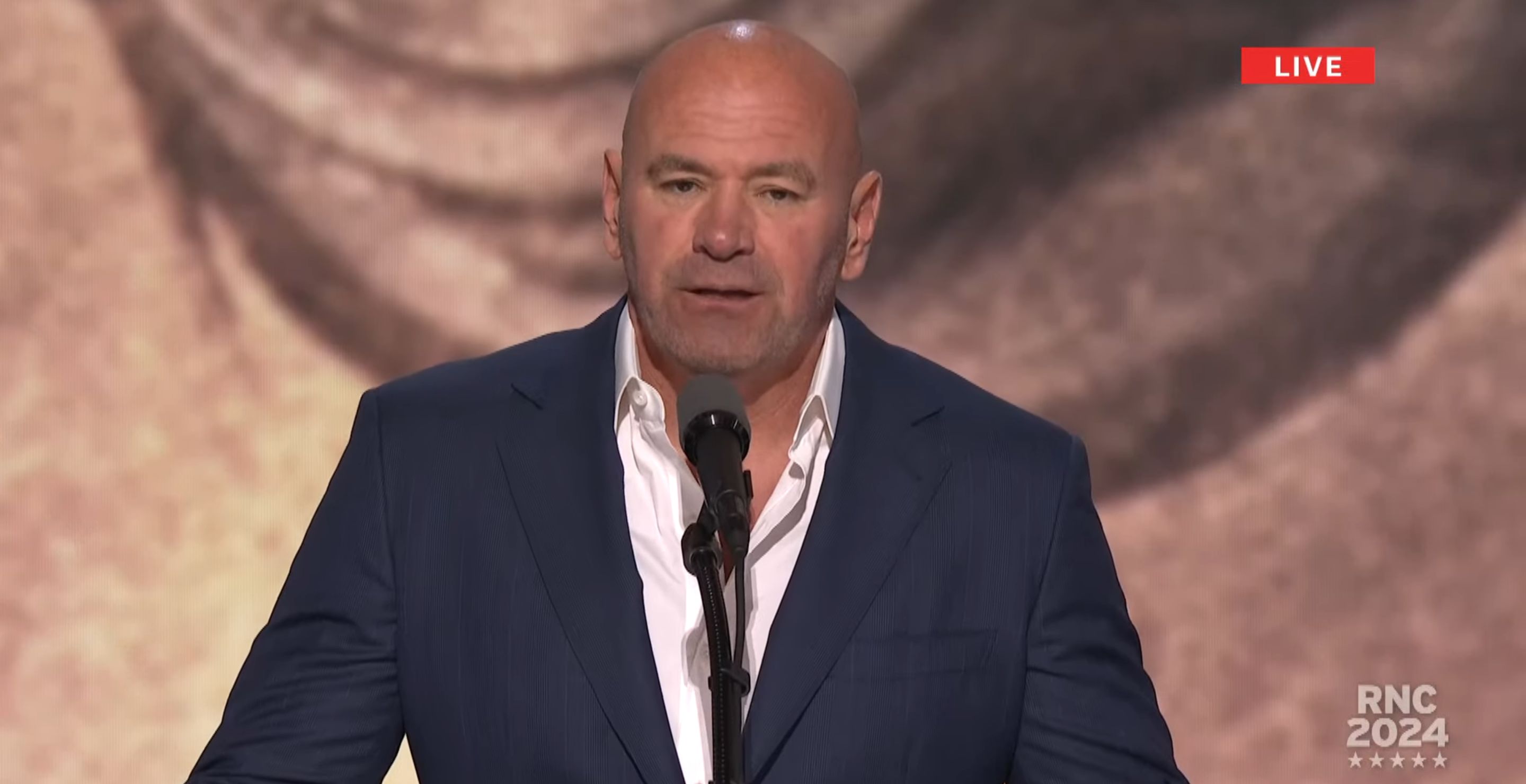 Dana White Calls Donald Trump A 'Real American Bad-A' At The 2024 Republican National Convention