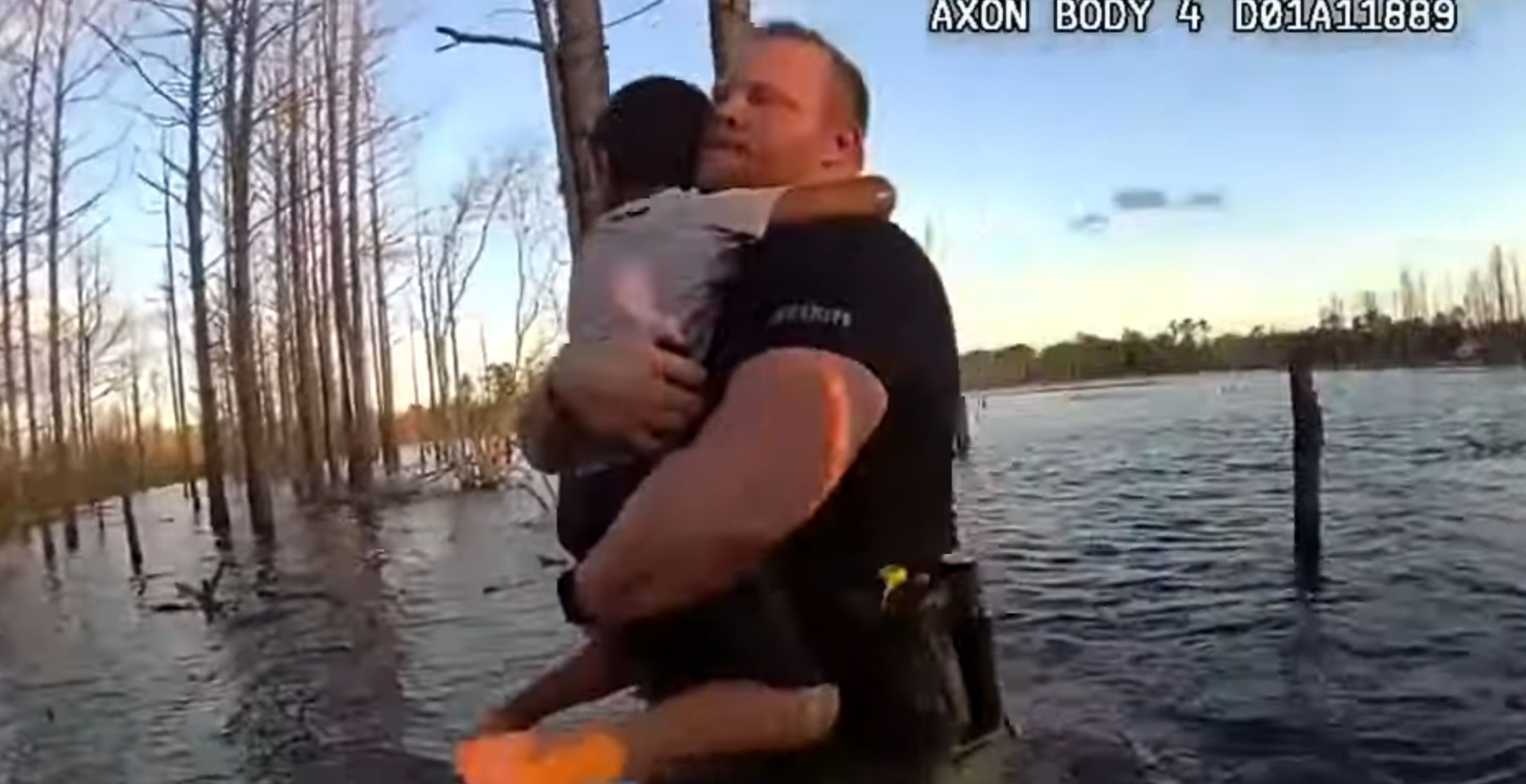 Florida Deputy Races Into Pond To Save Autistic Boy