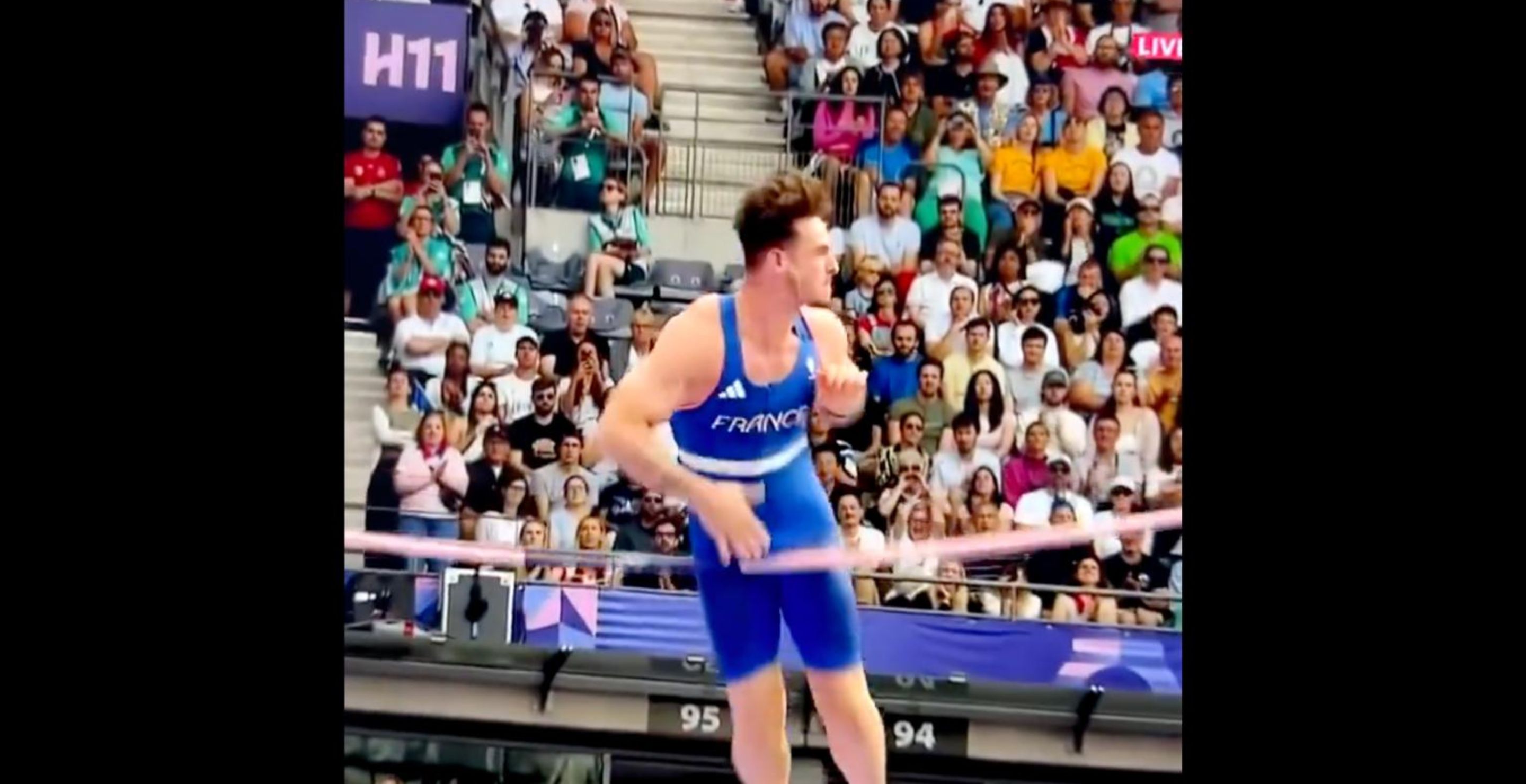 Well-Endowed Pole Vaulter Breaks Silence After NSFW Video Of Him Goes Viral