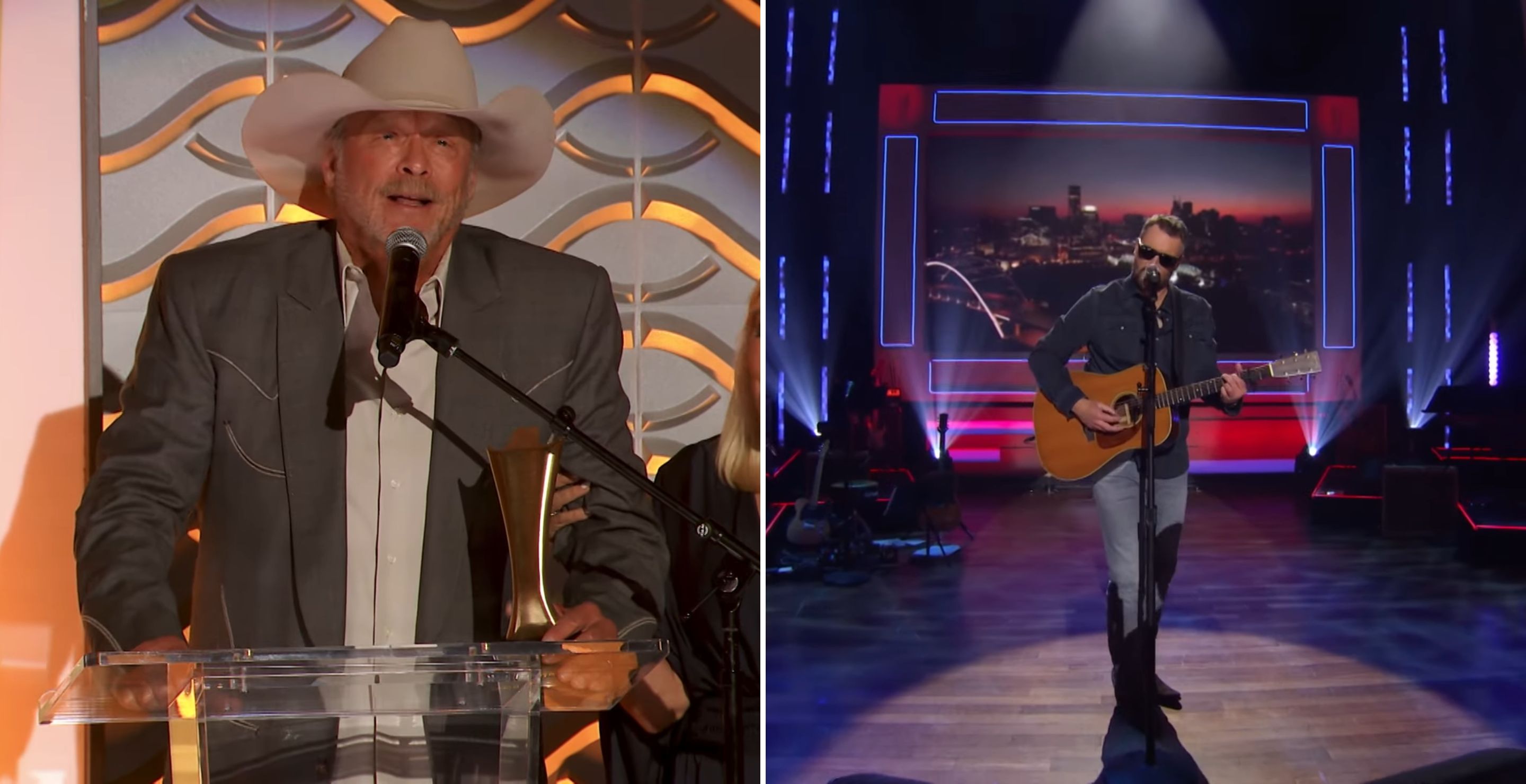 Eric Church Moves Alan Jackson To Tears With “Chasin’ That Neon Rainbow ACM Honors Performance