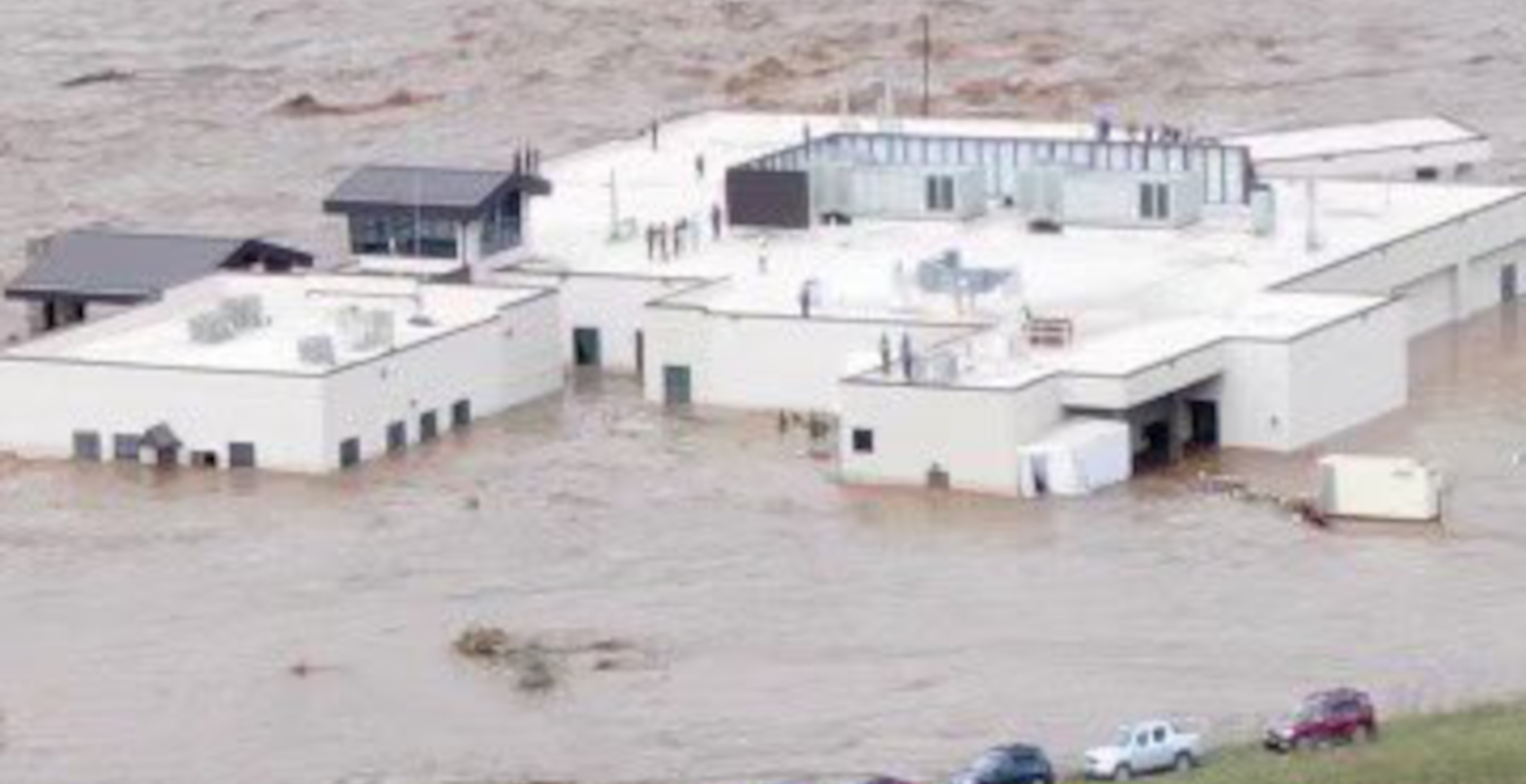 Over 50 People Trapped on Tennessee Hospital Roof by Hurricane Helene Flood