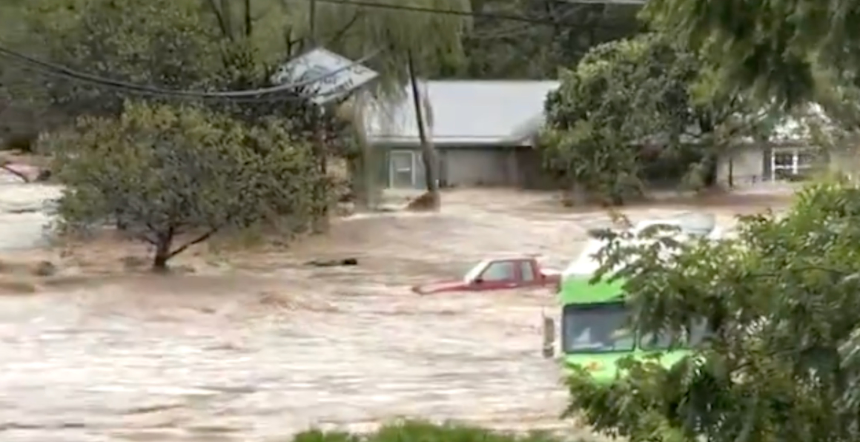 Terrifying Viral Video Shows Entire House Floating Away In Ashville