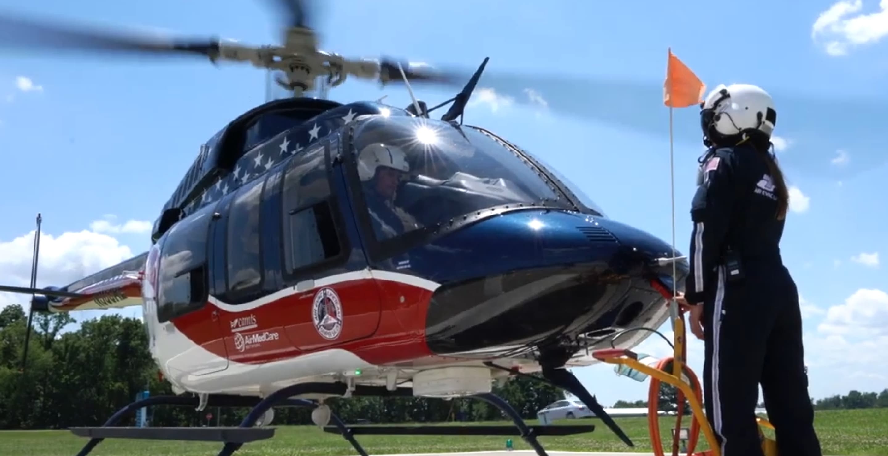 Air Evac Lifeteam Helicopter