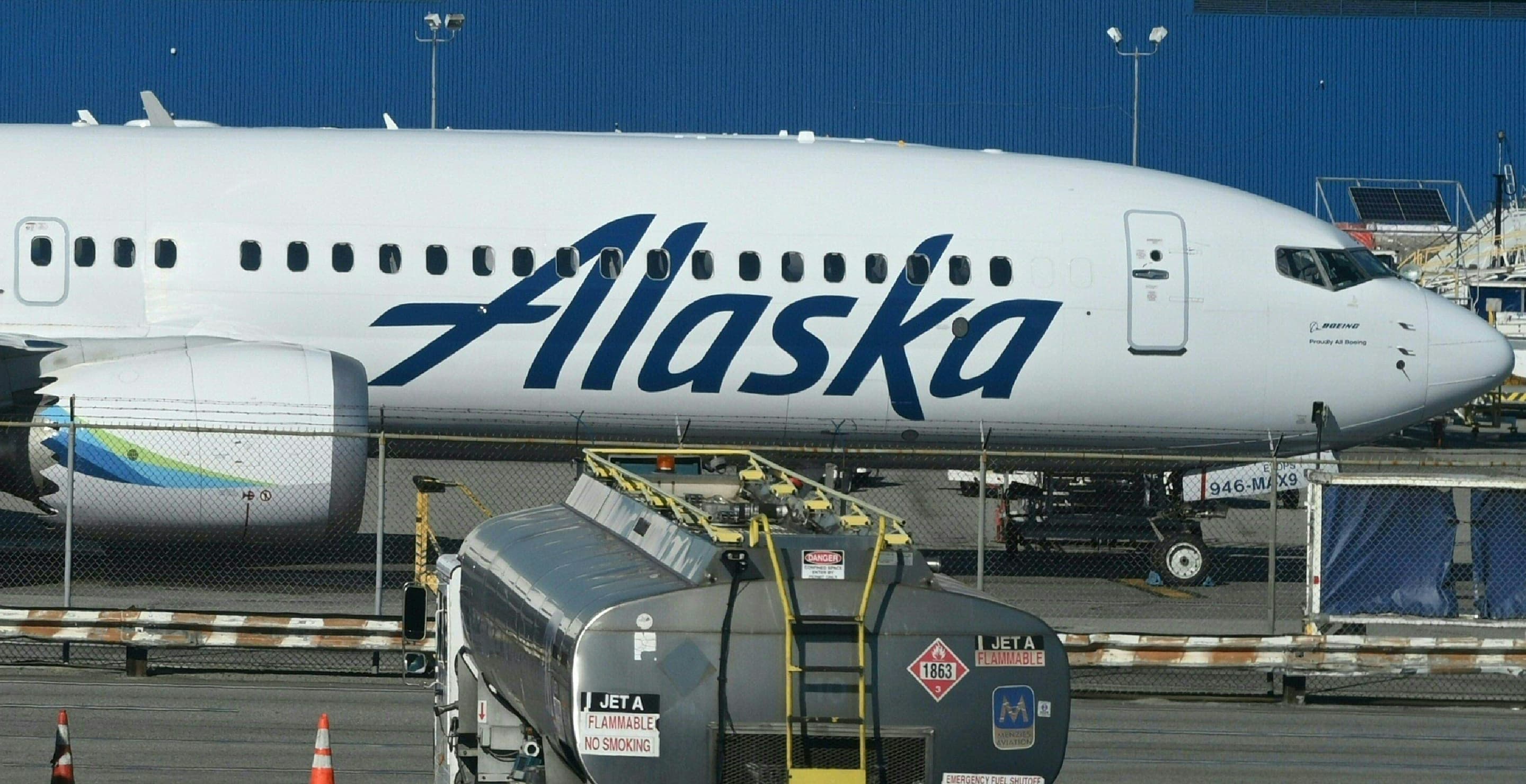 Alaska Airlines Plane