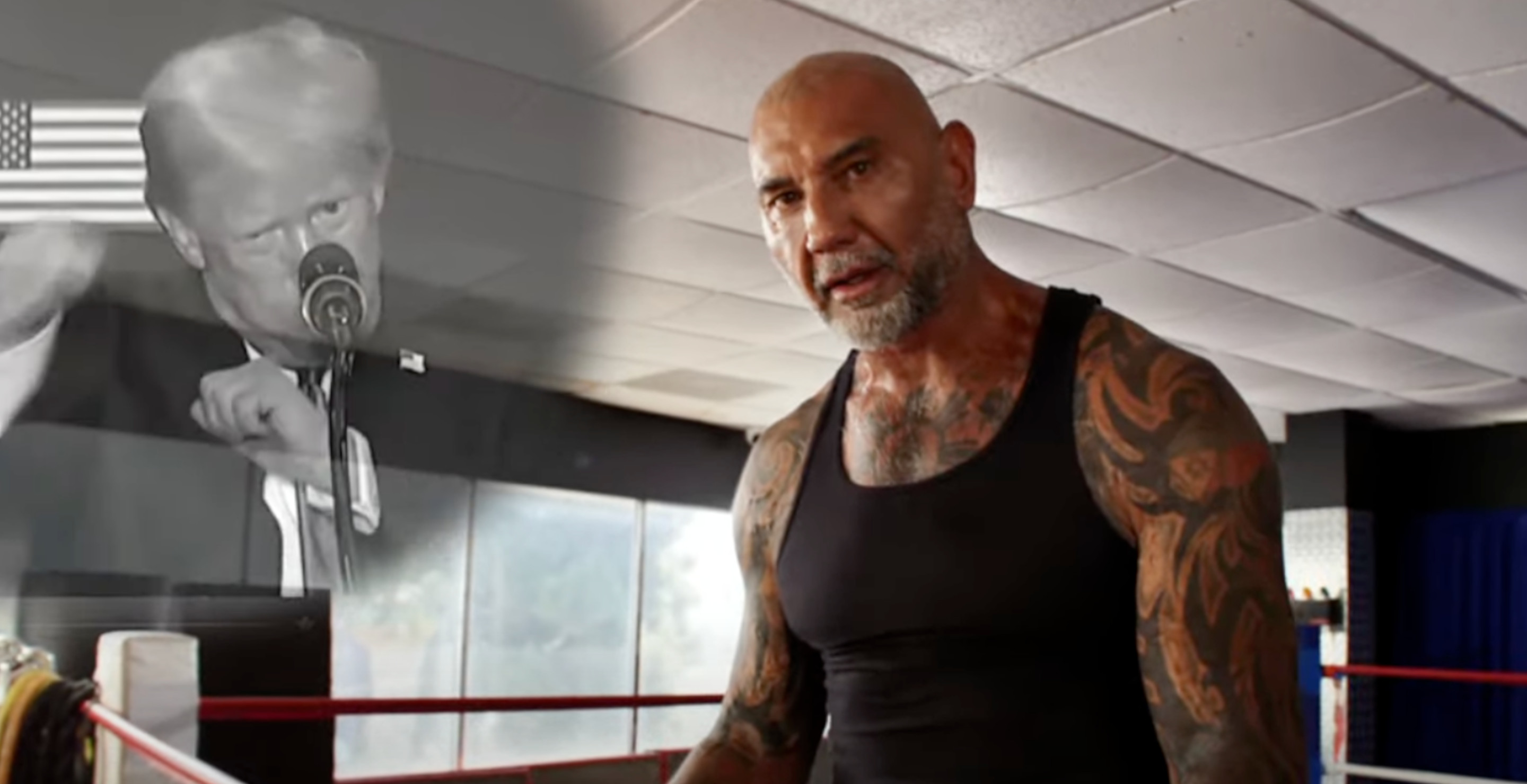 Dave Bautista Unfavorably Compares Donald Trump To Dolly Parton