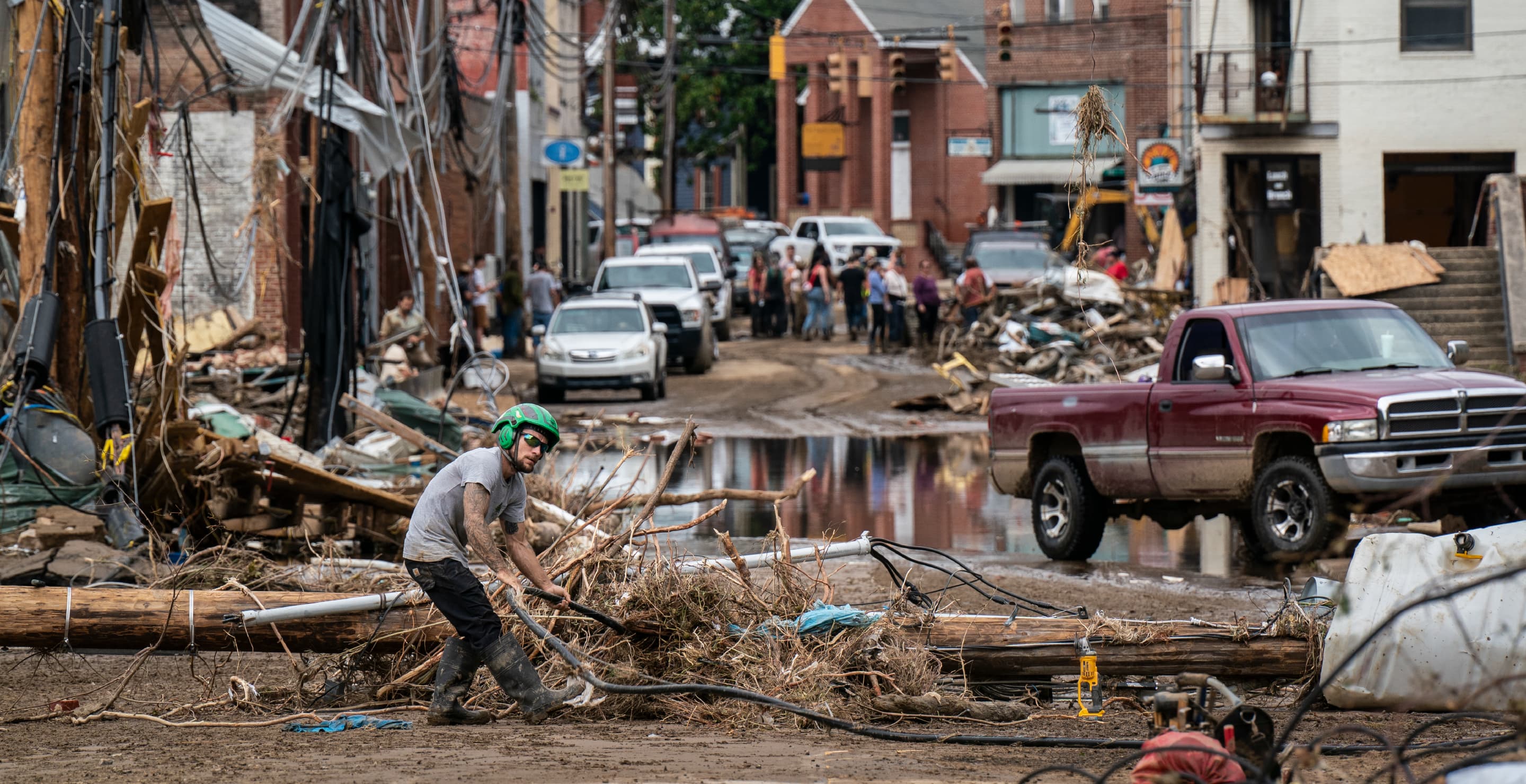 Marshall North Carolina Hurricane Helene