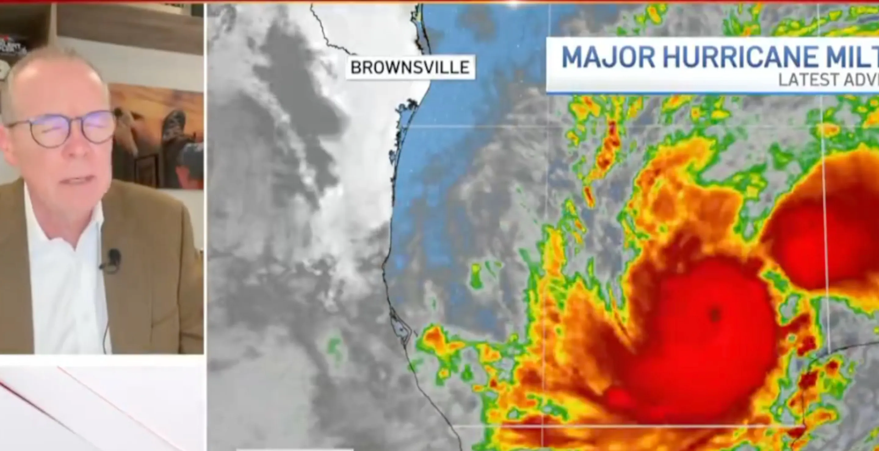 Meteorologist Breaks Down In Tears On Live TV Over Hurricane Milton's Destructive Force