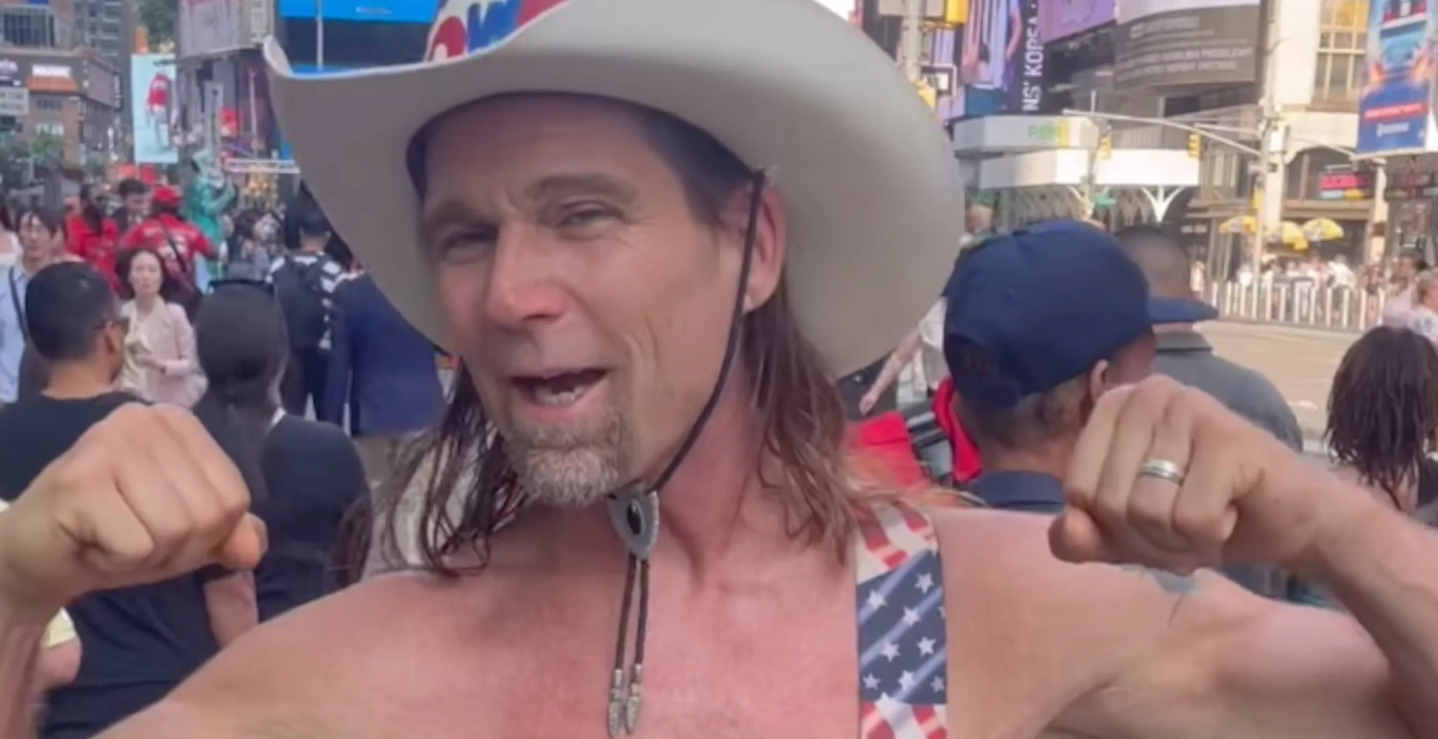 Popular New York Cowboy Who Bares All Explains Why He Does It Everyday