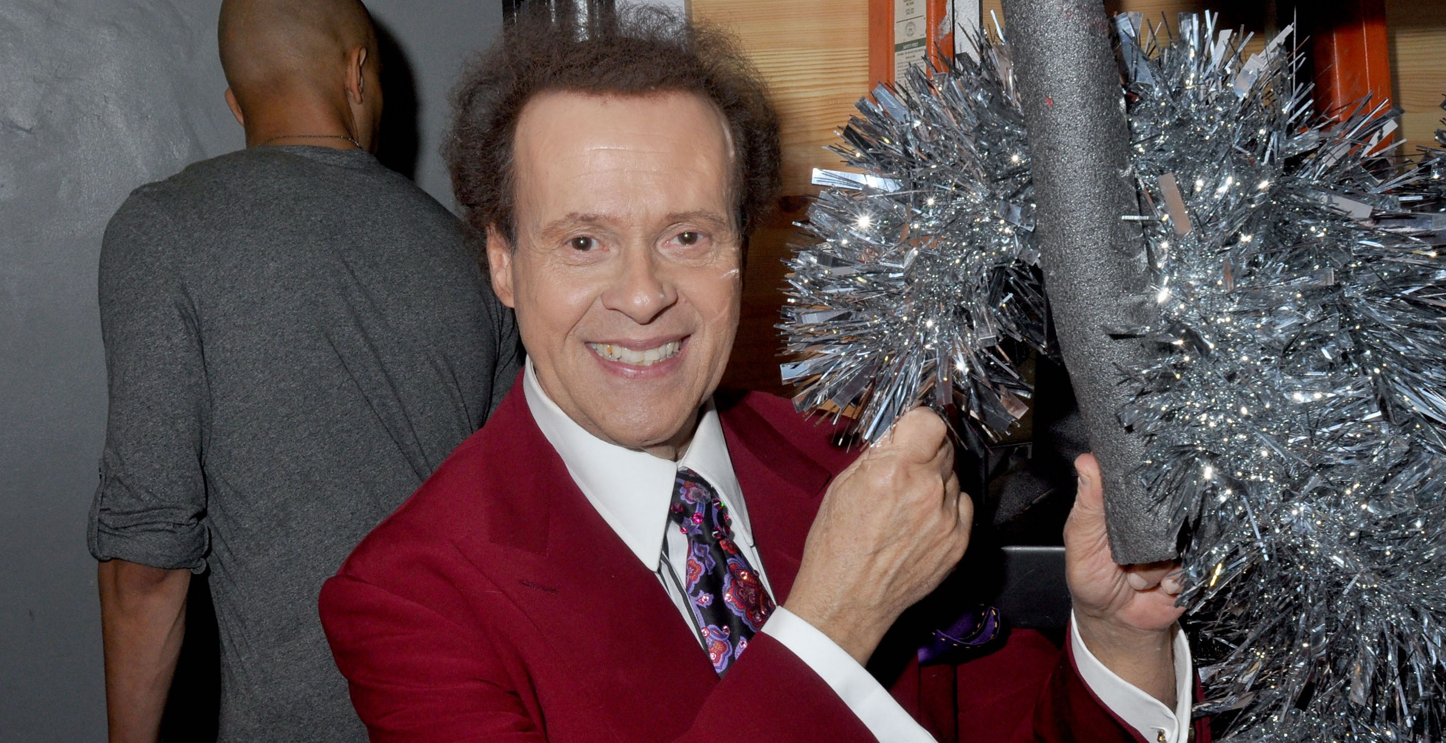 Richard Simmons Buried in Workout Outfit Under His Clothes