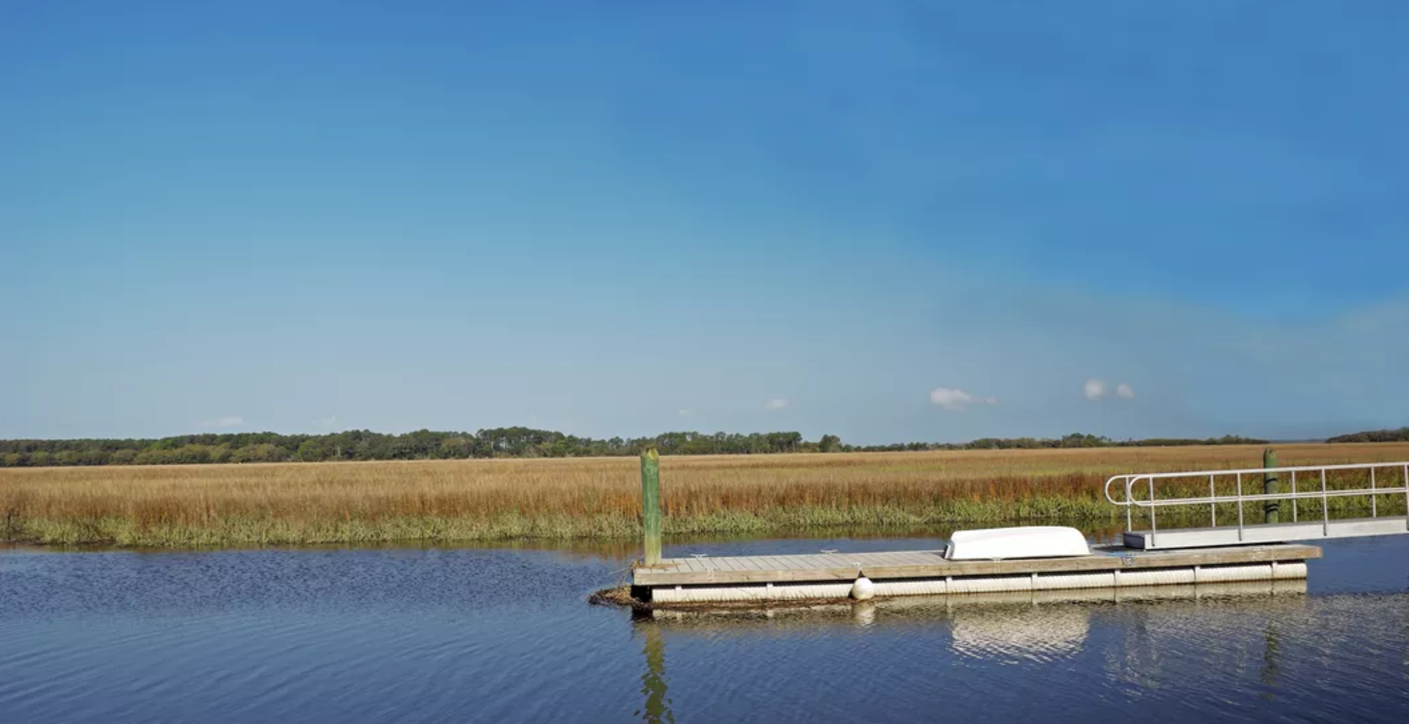 ferry dock collapses in sapelo island