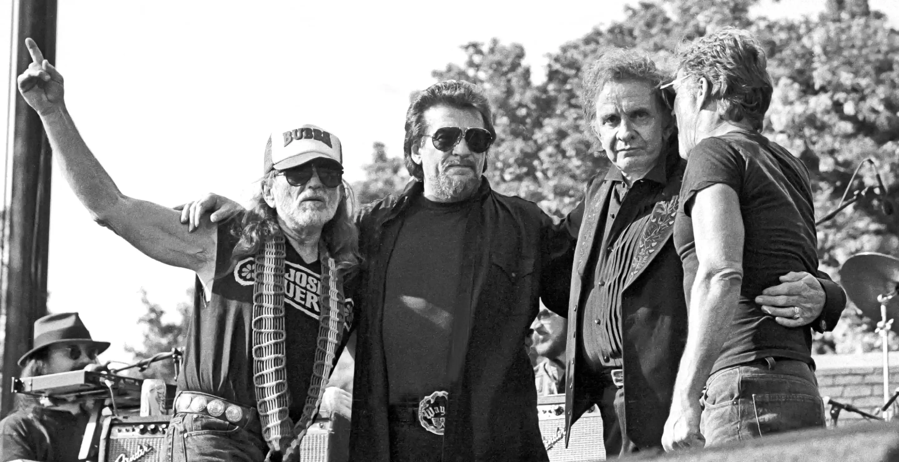 The Highwaymen, Willie Nelson, Waylon Jennings, Johnny Cash, and Kris Kristofferson