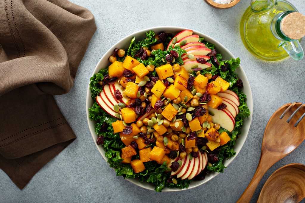 fall festive salad 