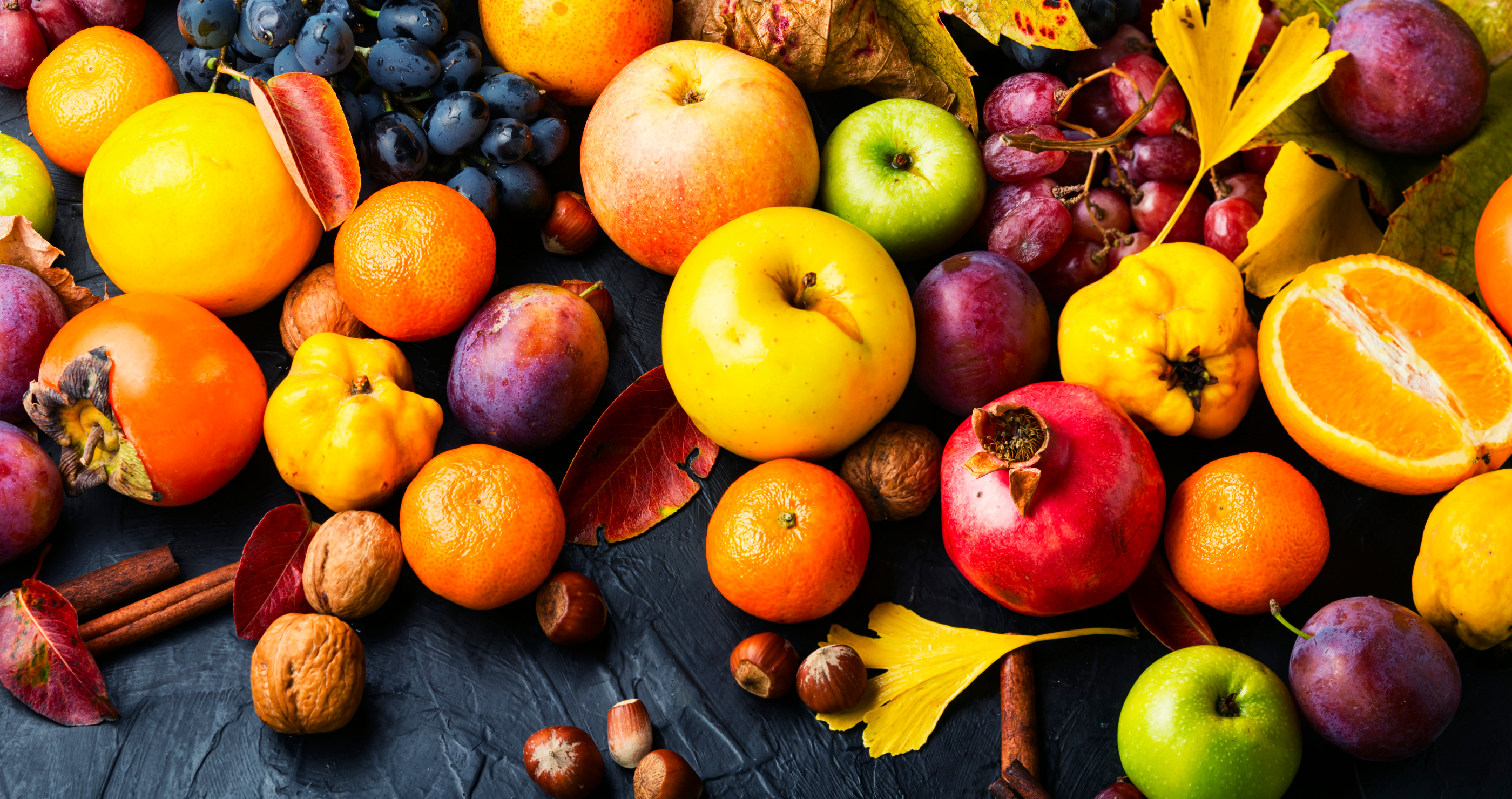 in-season fall fruits