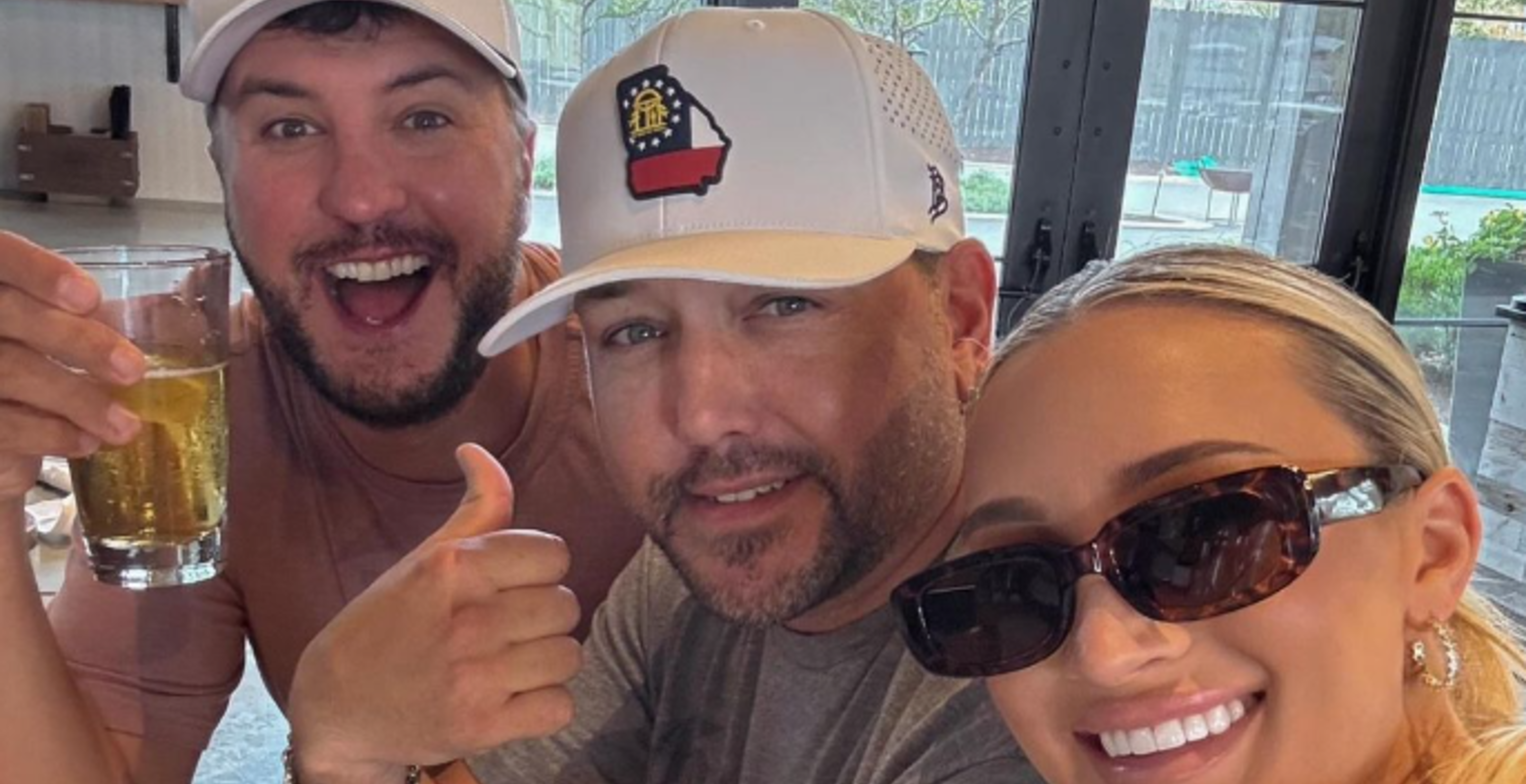 Luke Bryan and Jason Aldean drink on election day