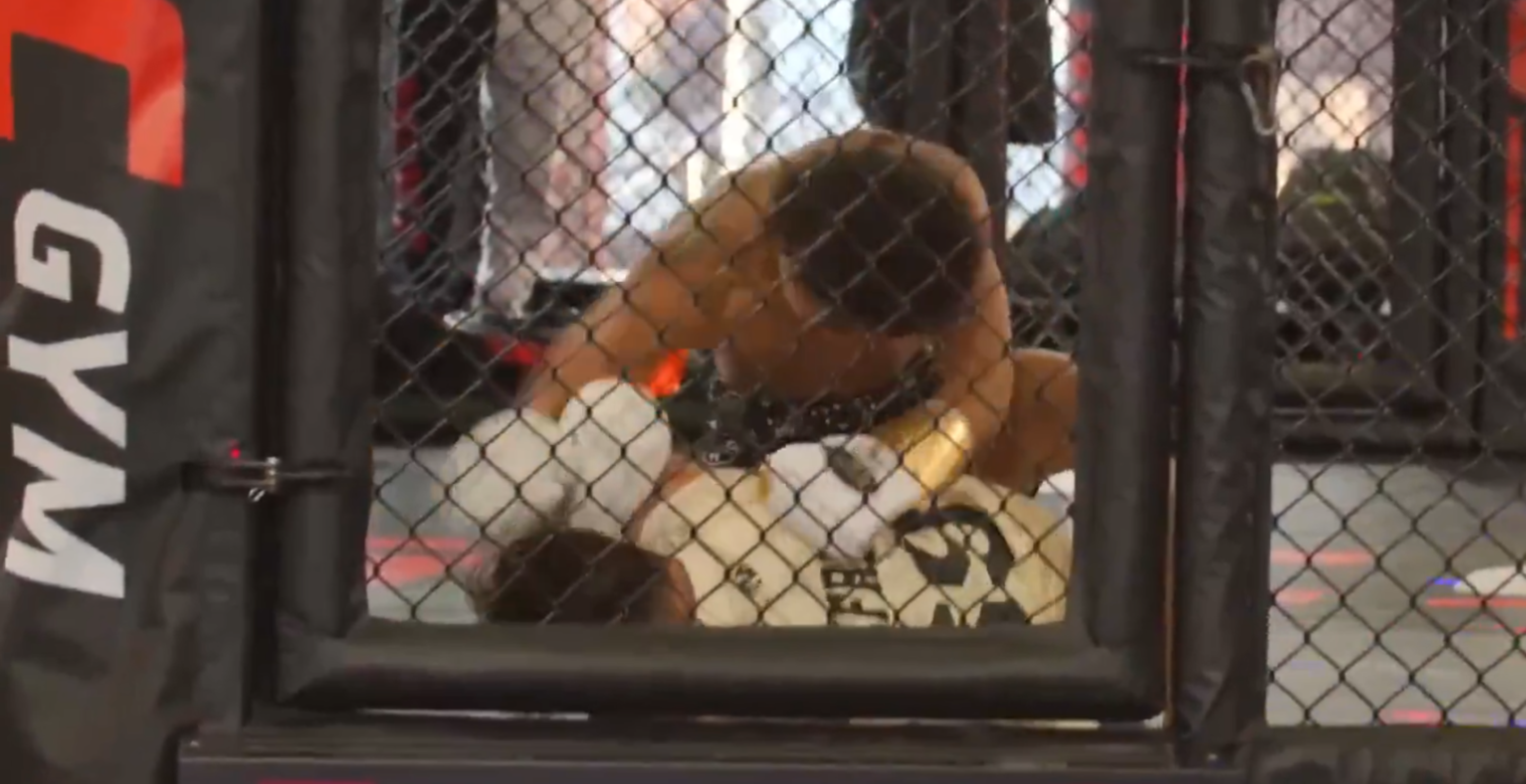 YouTuber gets choked out by UFC fighter over bad prank