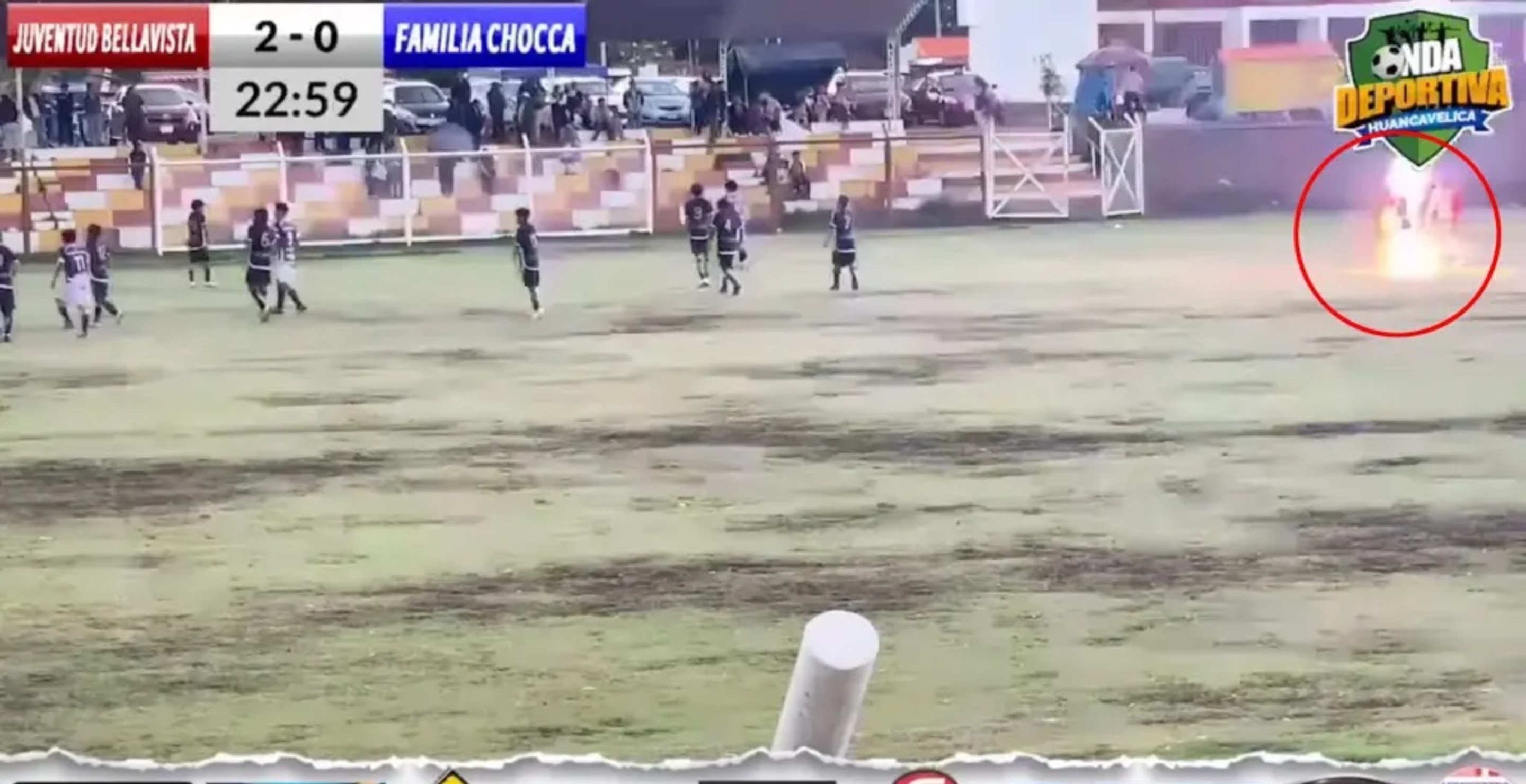 Shocking Moment Lightning Struck A Soccer Player Live On TV