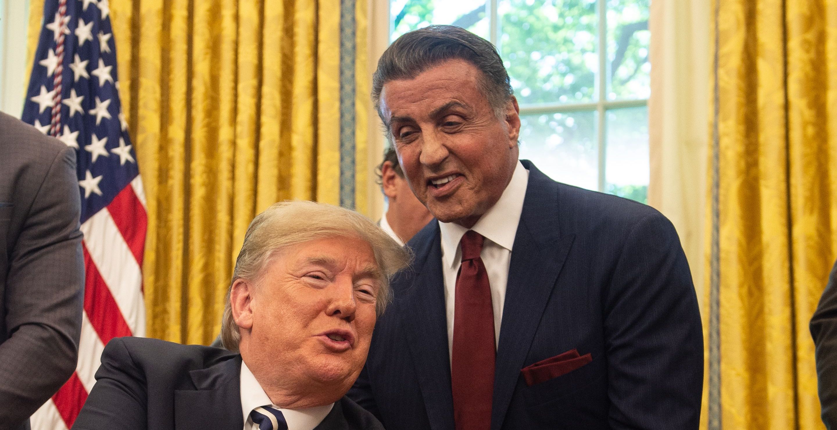 Sylvester Stallone Compares Donald Trump to George Washington & Rocky - I Don't Get It