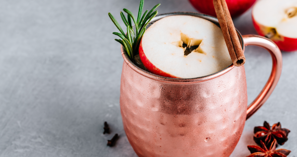 cranberry apple moscow mule