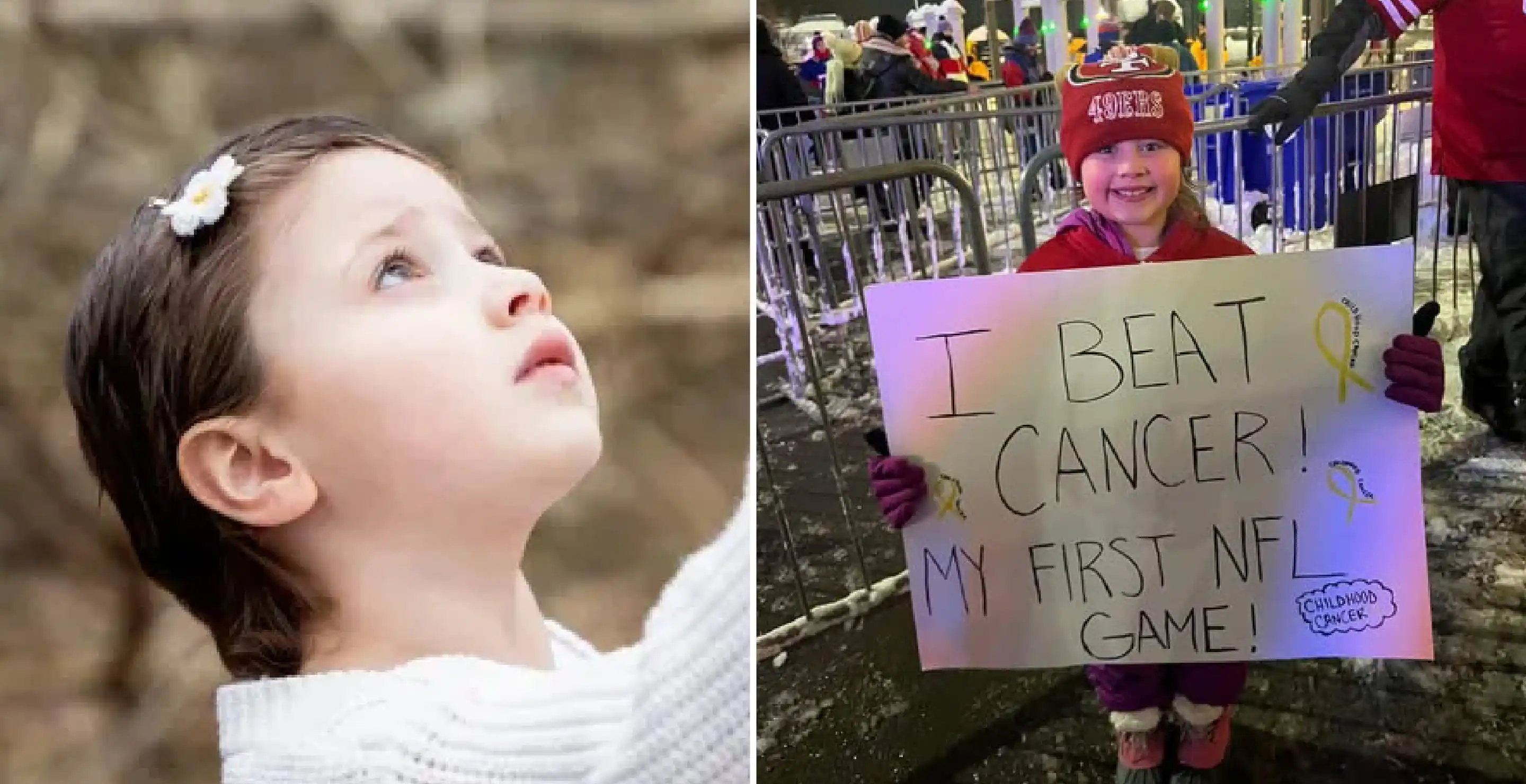 8-Year-Old Cancer Survivor Pushed Down Stairs At NFL Game - Wide Open  Country