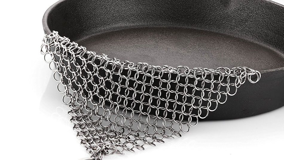Effortless Cast Iron Care: Choosing the Best Chainmail Scrubber for