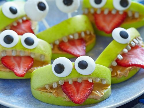 Apple Teeth Fun Snack for the Kids - FSPDT