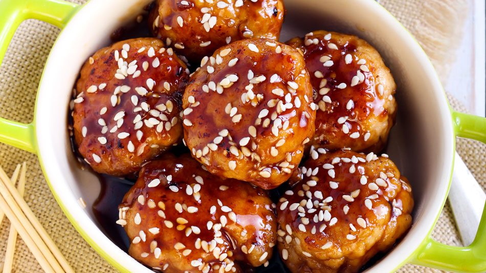 Slow Cooker Honey BBQ Meatballs