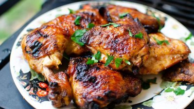 Brown Sugar Soy Sauce Chicken Thighs